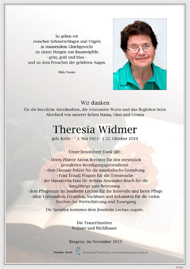 Theresia Widmer